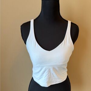 Lululemon Athletica White Tank Top